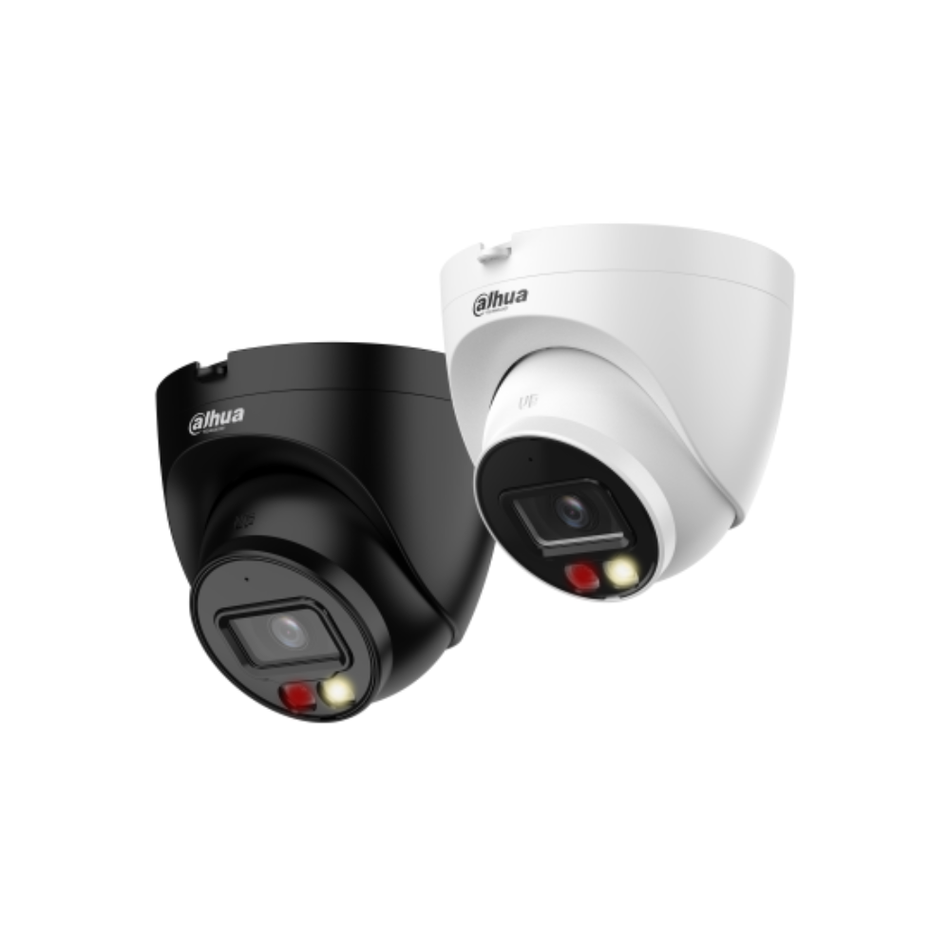 DAHUA IPC-HDW2449T-S-IL CAMARA DOMO ILUMINACION DUAL 4.0 MP IR/LED 30M IP67 PoE WizSense SMD Plus