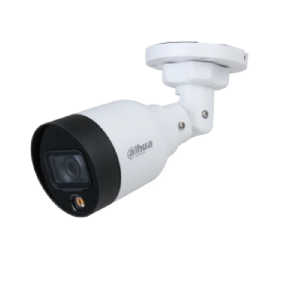 DAHUA IPC-HFW1239S1-LED-S6 CAMARA BULLET FULL-COLOR 2.0 MP  H.265+  DWDR  LED 30M  IP67 PoE