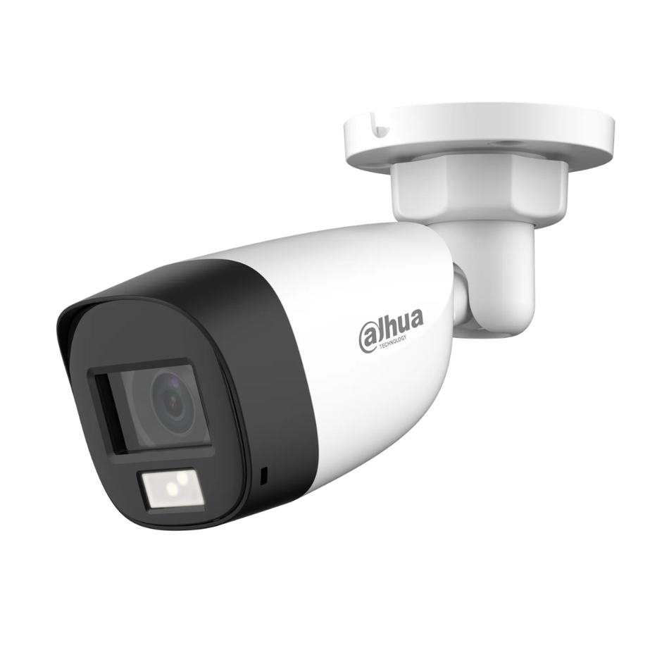 DAHUA HAC-HFW1200CL-IL-A TUBO EXTERIOR ILUMINACION DUAL  SUPER ADAPT 2MP  IR/LED 20M  IP67