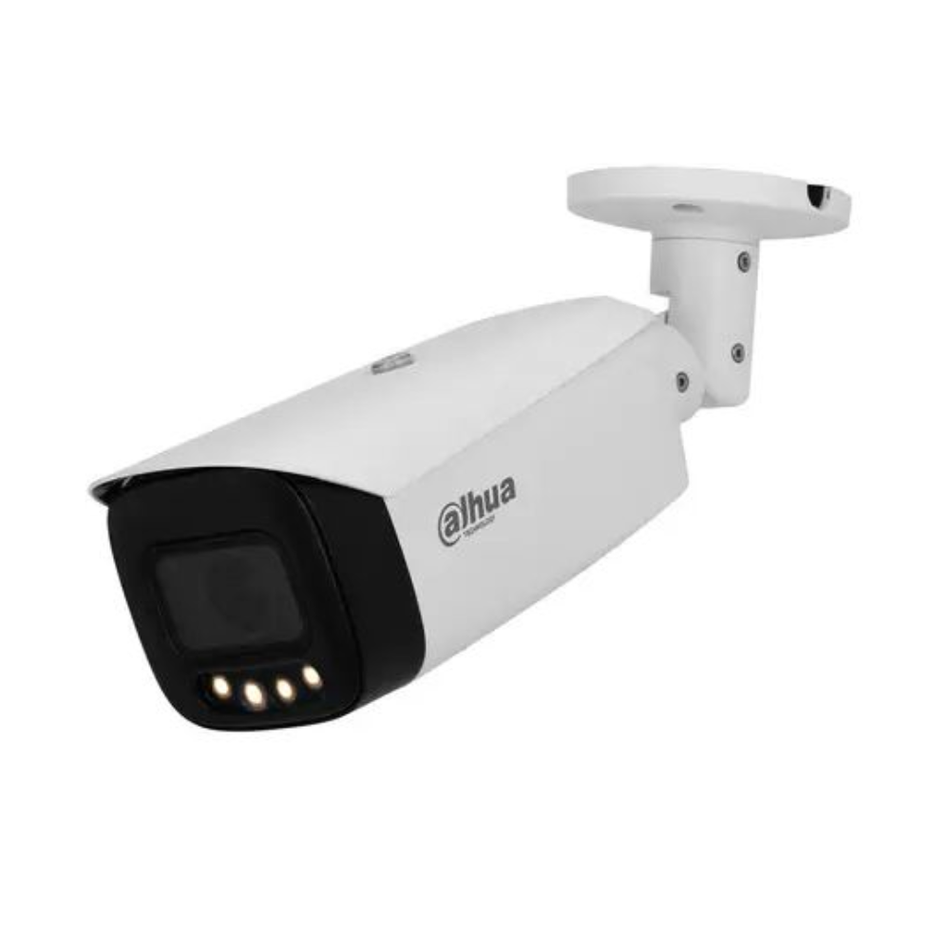 DAHUA IPC-HFW5449T1-ZE-LED CAMARA BULLET FULL COLOR  Inteligencia Artificial  4.0 MP  WDR 140dB  LED 70M  IP67  PoE
