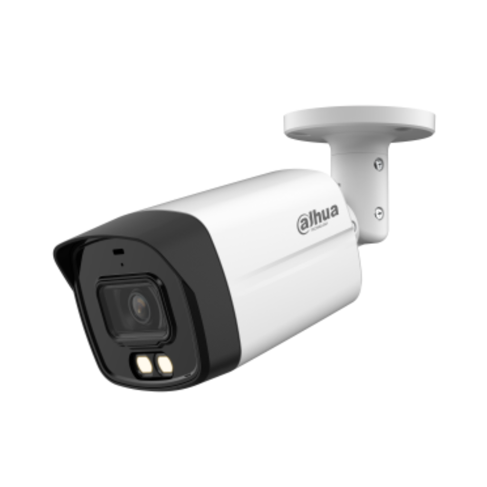 DAHUA HAC-HFW1200TLM-IL-A CAMARA TUBO EXTERIOR ILUMINACION DUAL  SUPER ADAPT 2MP  IR/LED 40M  IP67