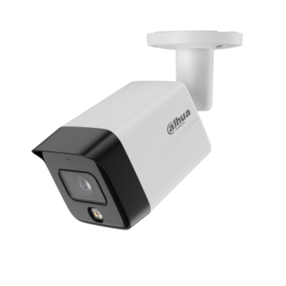 DAHUA DH-IPC-HFW1839TC-A-IL CAMARA IP 8MP BULLET 2.8MM DUAL LIGHT IR 30M LUZ BLANCA 20M POE MICROFONO DETECCION HUMANA IP67