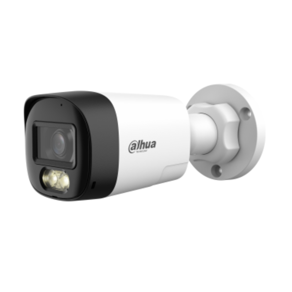 DAHUA HAC-HFW1200RL-IL-T  CAMARA TUBO EXTERIOR ILUMINACION DUAL IR/LED 30M IP67 MICROFONO Y PARLANTE
