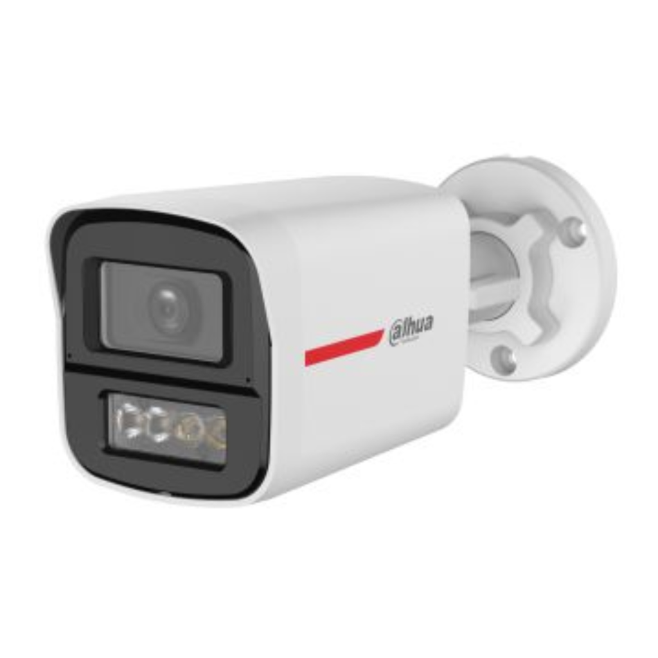DAHUA HAC-HFW1549X-IL-A-PR CAMARA BULLET WizColor ILUMINACION DUAL CHIP AI-ISP 5MP  IR/LED 50M