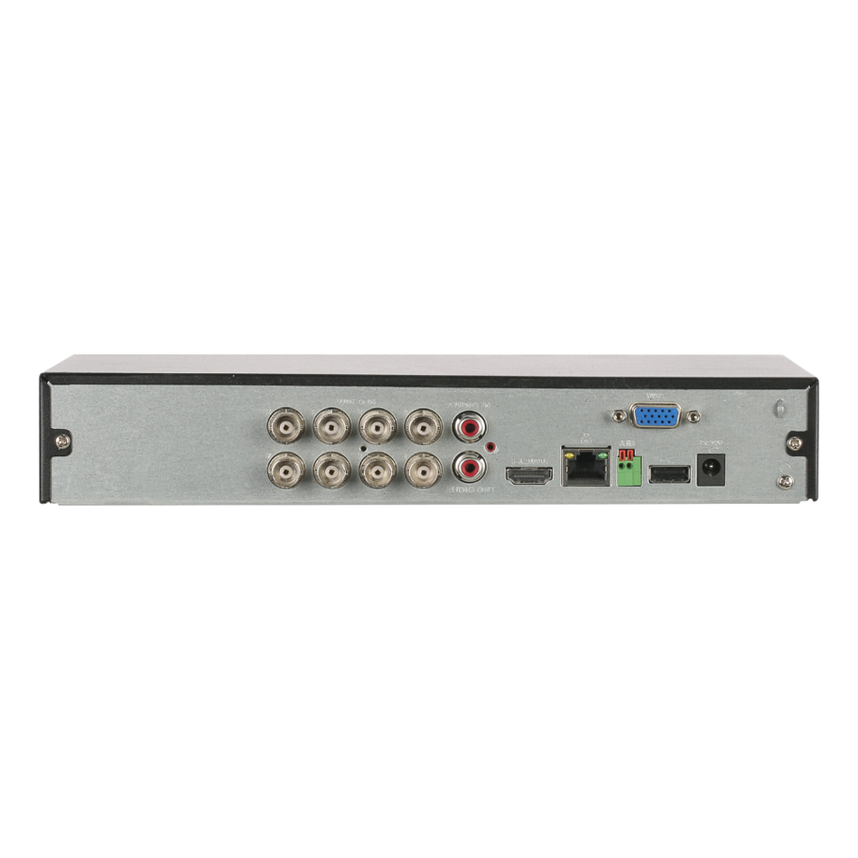 DAHUA XVR5108HS-5M-I3/T DVR 8CH PENTAHIBRIDO | H.265+ | 5MP | WIZSENSE| 1 HDD | 8+4CH IP | ONVIF