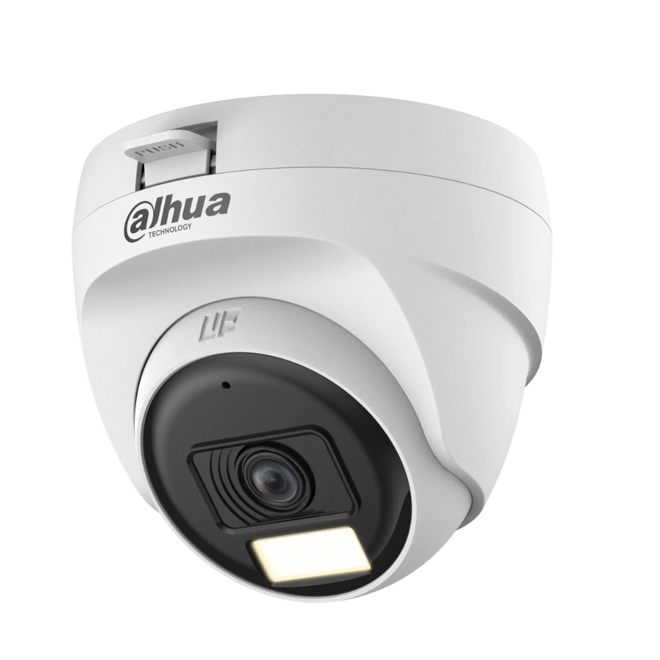 DAHUA HAC-T1A51-U-IL-A CAMARA DOMO LUMINACION DUAL  5MP  IR25/LED20M  IP67 MICROFONO