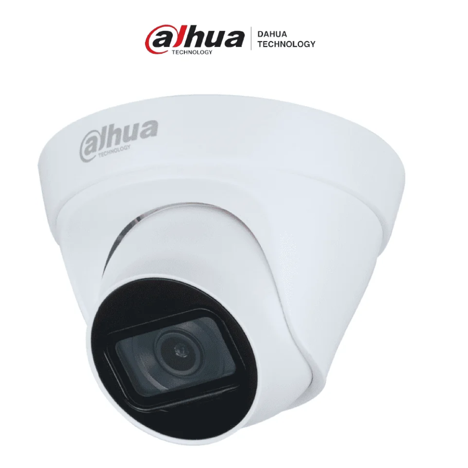 DAHUA IPC-HDW1230T1-S6  CAMARA DOMO 2.0 MP H.265+  DWDR  IR 30M  IP67 PoE