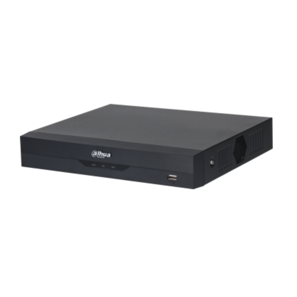 DAHUA XVR5104HS-4KL-I3/T DVR 4CH PENTAHIBRIDO  H.265+  8MP  WIZSENSE 1 HDD  4+4CH IP  ONVIF