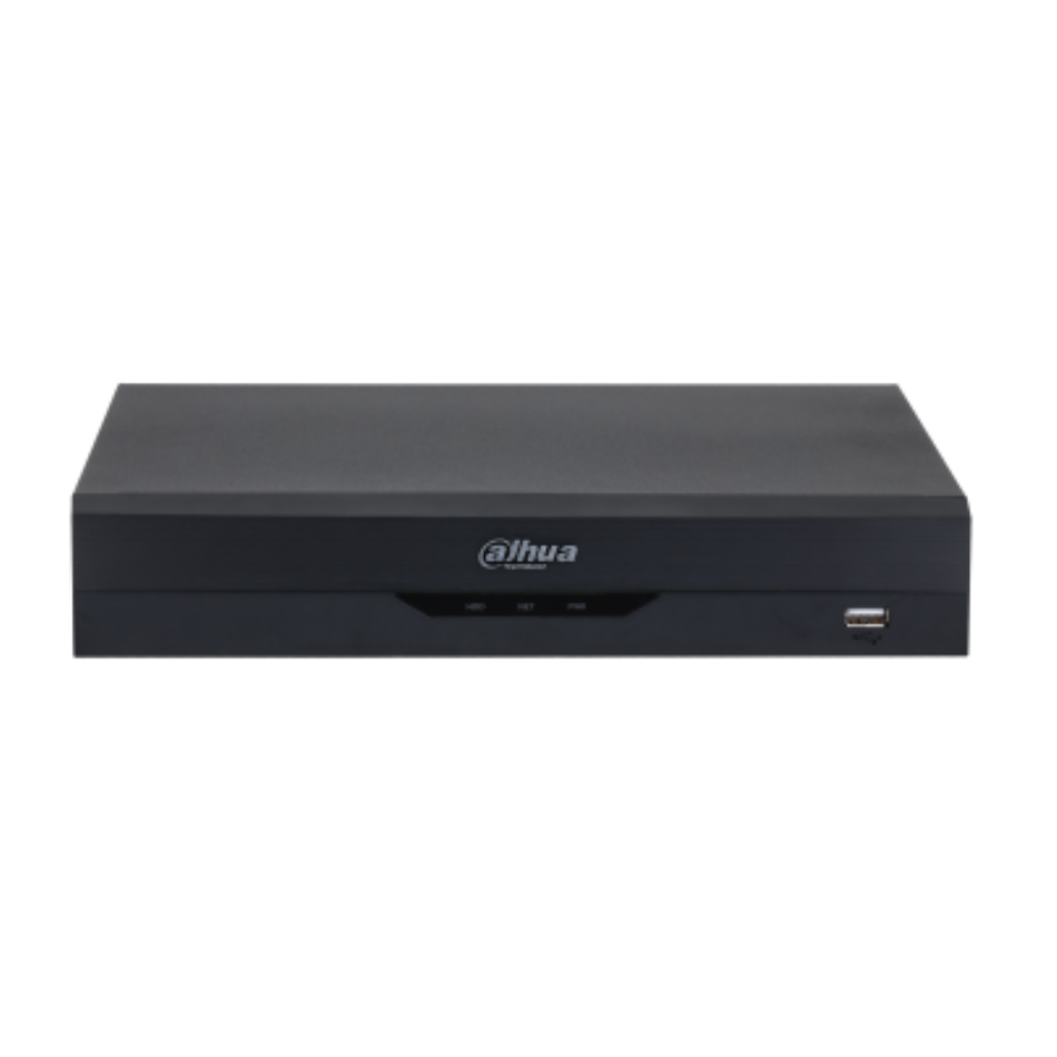 DAHUA XVR5104HS-4KL-I3/T DVR 4CH PENTAHIBRIDO  H.265+  8MP  WIZSENSE 1 HDD  4+4CH IP  ONVIF