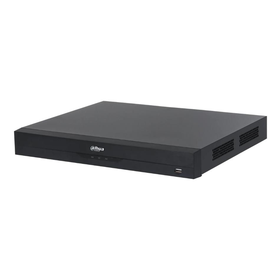 DAHUA XVR5232AN-4KL-I3 DVR 32CH PENTAHIBRIDO  H.265+  4K  WIZSENSE  2 HDD 32+32CH IP  ONVIF