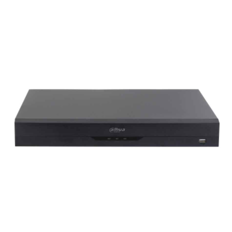 DAHUA XVR5232AN-4KL-I3 DVR 32CH PENTAHIBRIDO  H.265+  4K  WIZSENSE  2 HDD 32+32CH IP  ONVIF