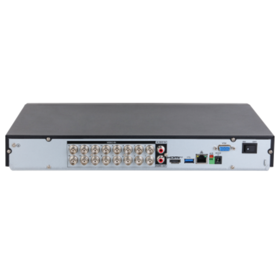 DAHUA XVR5216AN-5M-I3 DVR 16CH PENTAHIBRIDO  H.265+ 5MP  WIZSENSE 2 HDD  16+8CH IP  ONVIF 16.12