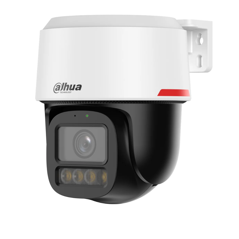 DAHUA IPC-PT2449C1-S-PV-PR CAMARA DOMO PT WizColor 4.0 MP DISUACIÓN ACTIVA LED 30M IP66 PoE