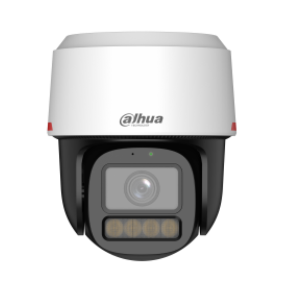 DAHUA IPC-PT2449C1-S-PV-PR CAMARA DOMO PT WizColor 4.0 MP DISUACIÓN ACTIVA LED 30M IP66 PoE