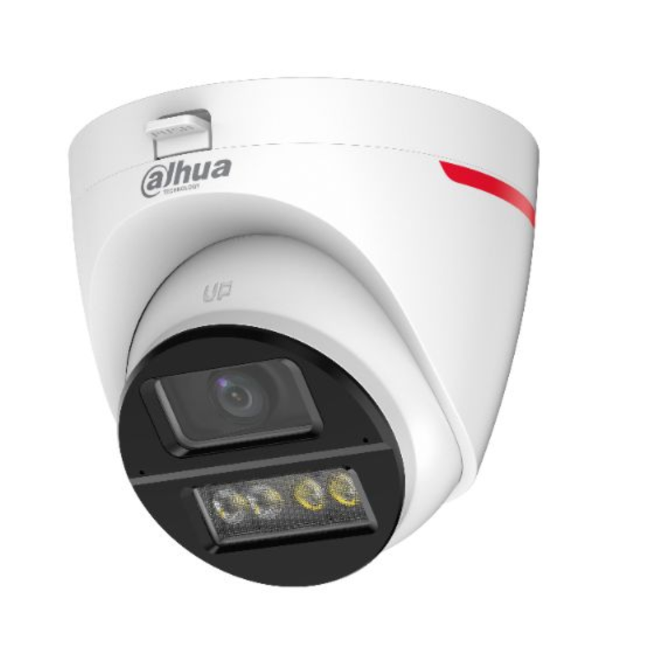 DAHUA HAC-HDW1249X-IL-A-PR CAMARA DOMO WizColor ILUMINACION DUAL CHIP AI-ISP  2MP  IR/LED 50M