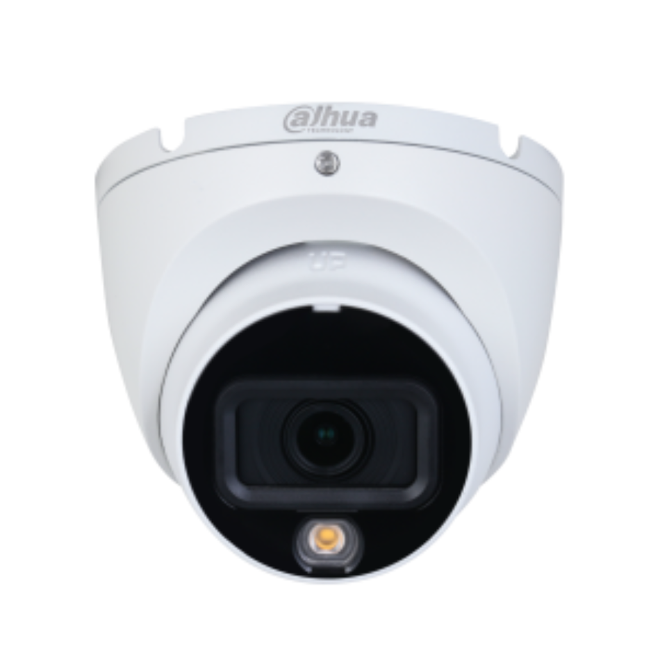 DAHUA HAC-HDW1200TLM-IL-A CAMARA DOMO ILUMINACION DUAL  SUPER ADAPT 1080P IR/LED 20M IP67 MICROFONO
