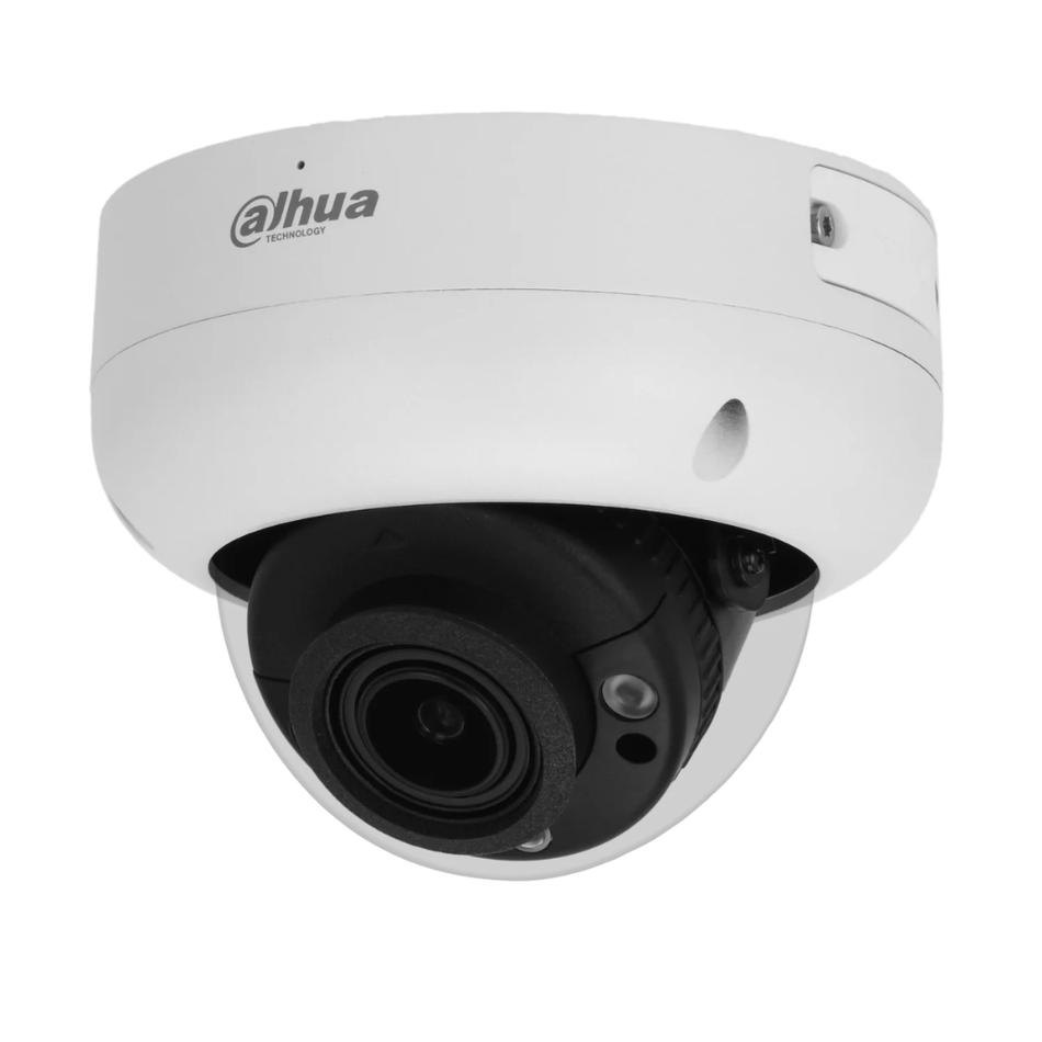 DAHUA IPC-HDBW3841R-ZAS-S2 CAMARA DOMO  WIZSENSE  8.0 MP  4K  STARLIGHT  WDR 120dB  IR 40M  IP67&IK10  PoE