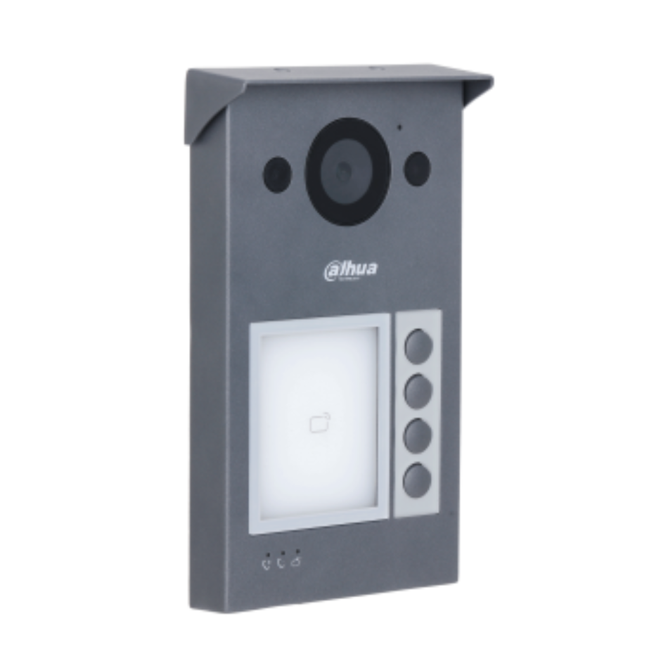 DAHUA VTO3311Q-WP VIDEOPORTERO FRENTE DE CALLE IP  PARA 4  2MP 1080P Visión Nocturna  WIFI