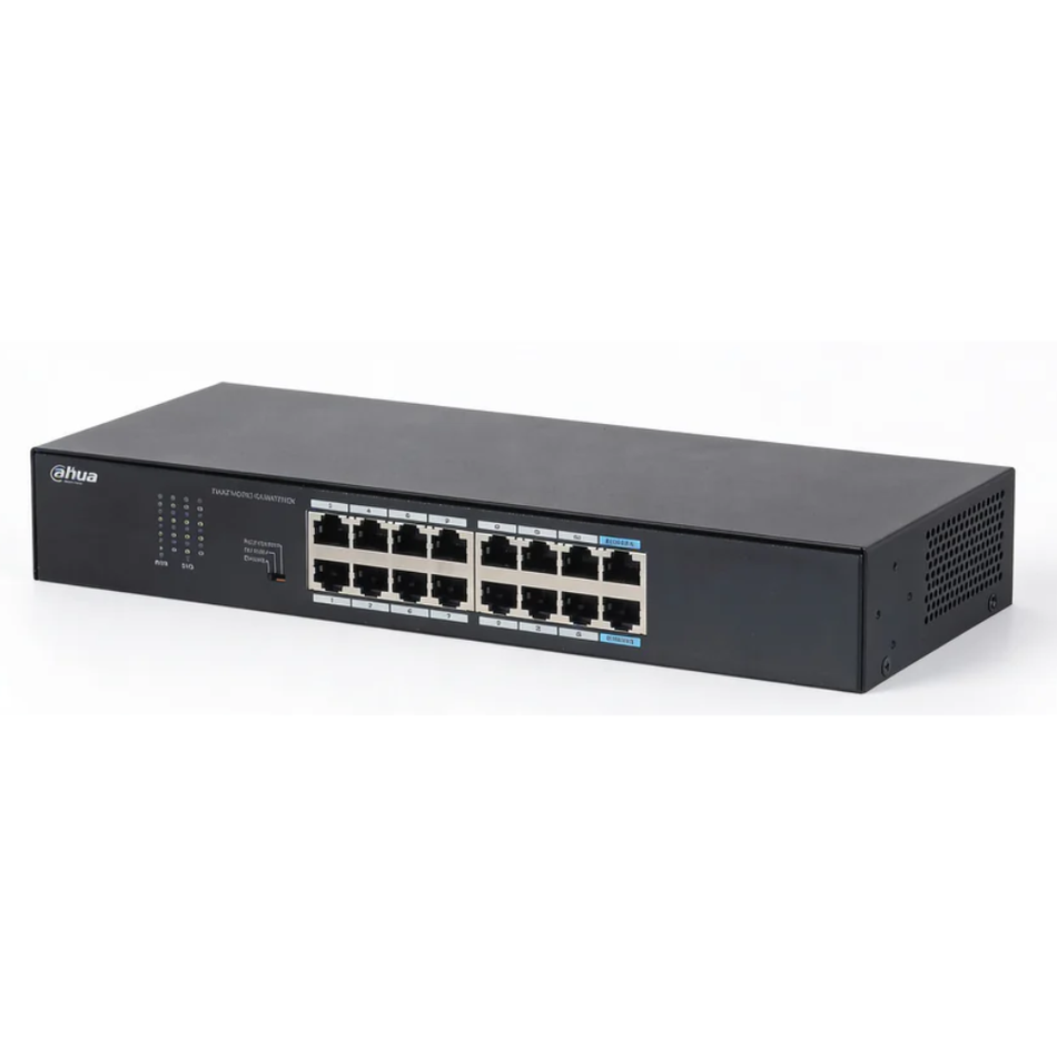DAHUA S3016-16GT SWITCH DISTRIBUCIÓN  16 Puertos 10/100/1000Mbps CAPA 2