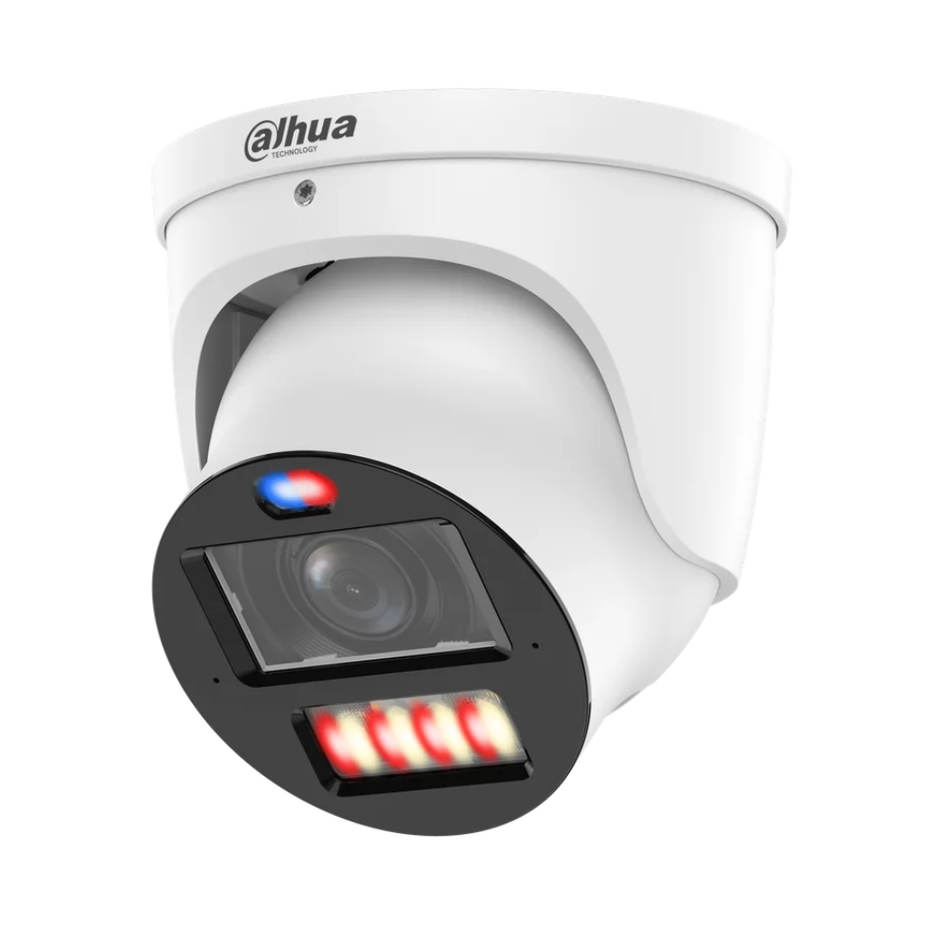 DAHUA IPC-HDW3449H-ZAS-PVP CAMARA DOMO TIOC PRO 4MP WizColorDISUACION ACTIVA ILUMIN. DUAL LED50M/IR50M IP67 PoE