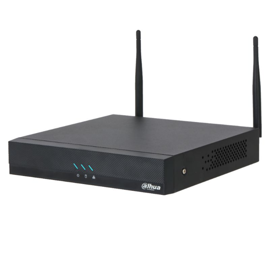DAHUA NVR2108HC-W NVR WIFI 8CH  Hasta 16MP  TASA Bits 80Mbps  H.265  1 HDD  P2P  ONVIF