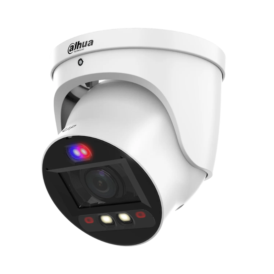 DAHUA IPC-HDW3849H-ZAS-PV CAMARA DOMO TIOC 3.0  8.0MP ILUMINACION DUAL  DISUACION ACTIVA  LED 40M/IR 50MT  IP67  PoE