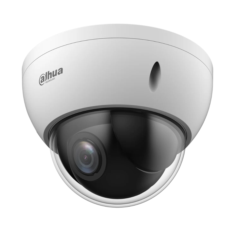 DAHUA SD22204DB-GNY CAMARA MINI DOMO PTZ  2.0 MP  Zoom 4X  IP66  STARLIGHT  PoE  IK10