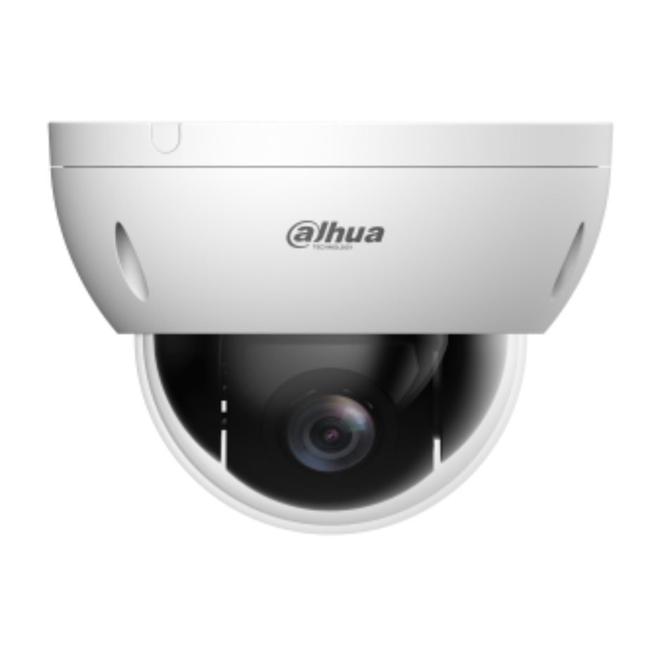DAHUA SD22204DB-GNY CAMARA MINI DOMO PTZ  2.0 MP  Zoom 4X  IP66  STARLIGHT  PoE  IK10