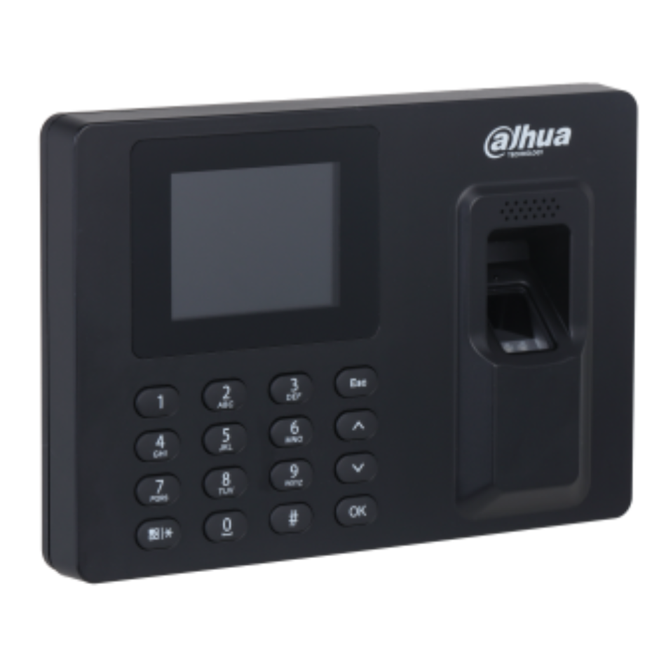 DAHUA DHI-ASA1222E-S Control de Asistencia Biométrico con Huella Digital y Pantalla TFT 2.4"