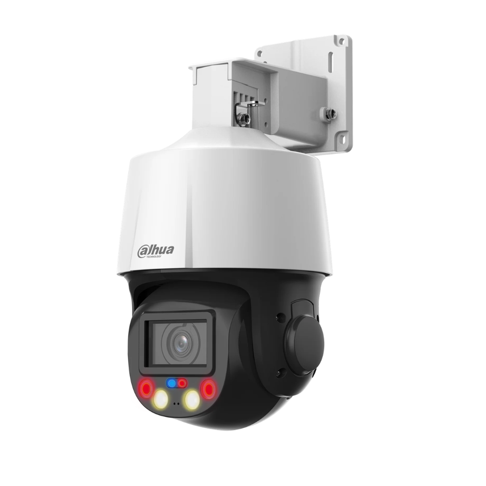 DAHUA SD3E405DB-GNY-A-PV1 CAMARA DOMO PTZ  4.0 MP  Zoom 5X DISUACIÓN ACTIVA IR 50M LED 30M IP66 PoE
