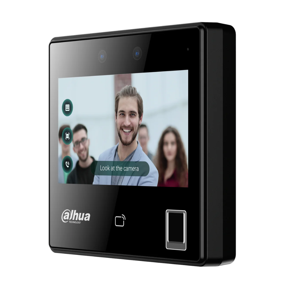 DAHUA DHI-ASI3214A-W Terminal de Control de Acceso con Reconocimiento Facial Pantalla LCD WiFi