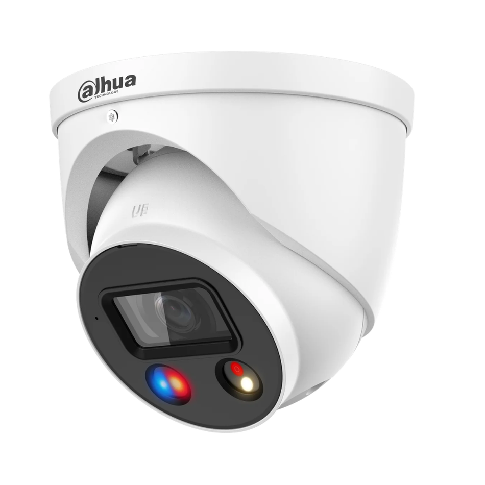 DAHUA IPC-HDW3549H-AS-PV CAMARA DOMO TIOC 3.0  5.0MP ILUMINACION DUAL  DISUACION ACTIVA  LED 30M/IR 30MT  IP67 PoE
