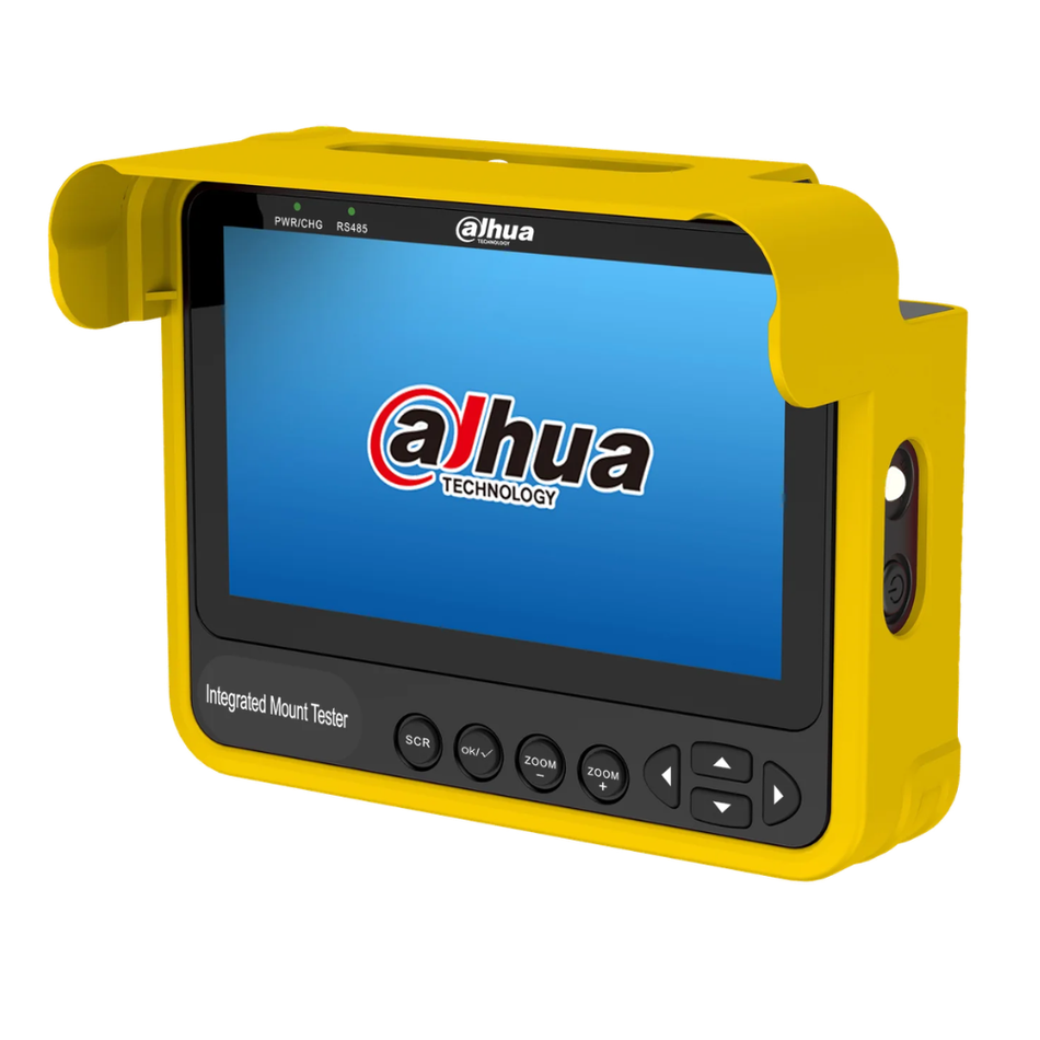 DAHUA DH-PFM904 TESTER PORTATIL PARA CAMARAS HDCVI AHD TVI CVBS CON PANTALLA 4.3 BATERIA Y CONTROL PTZ