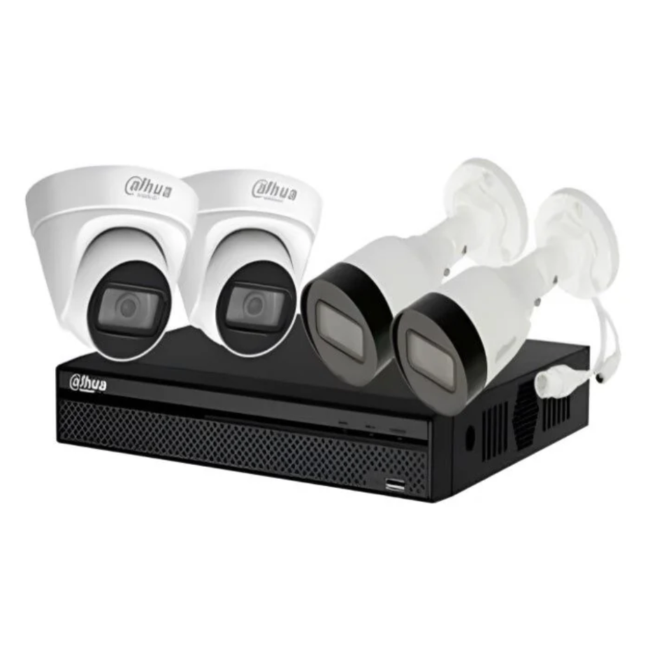 KIT-NVR4CH-2B-2D Kit IP 4 CANALES POE