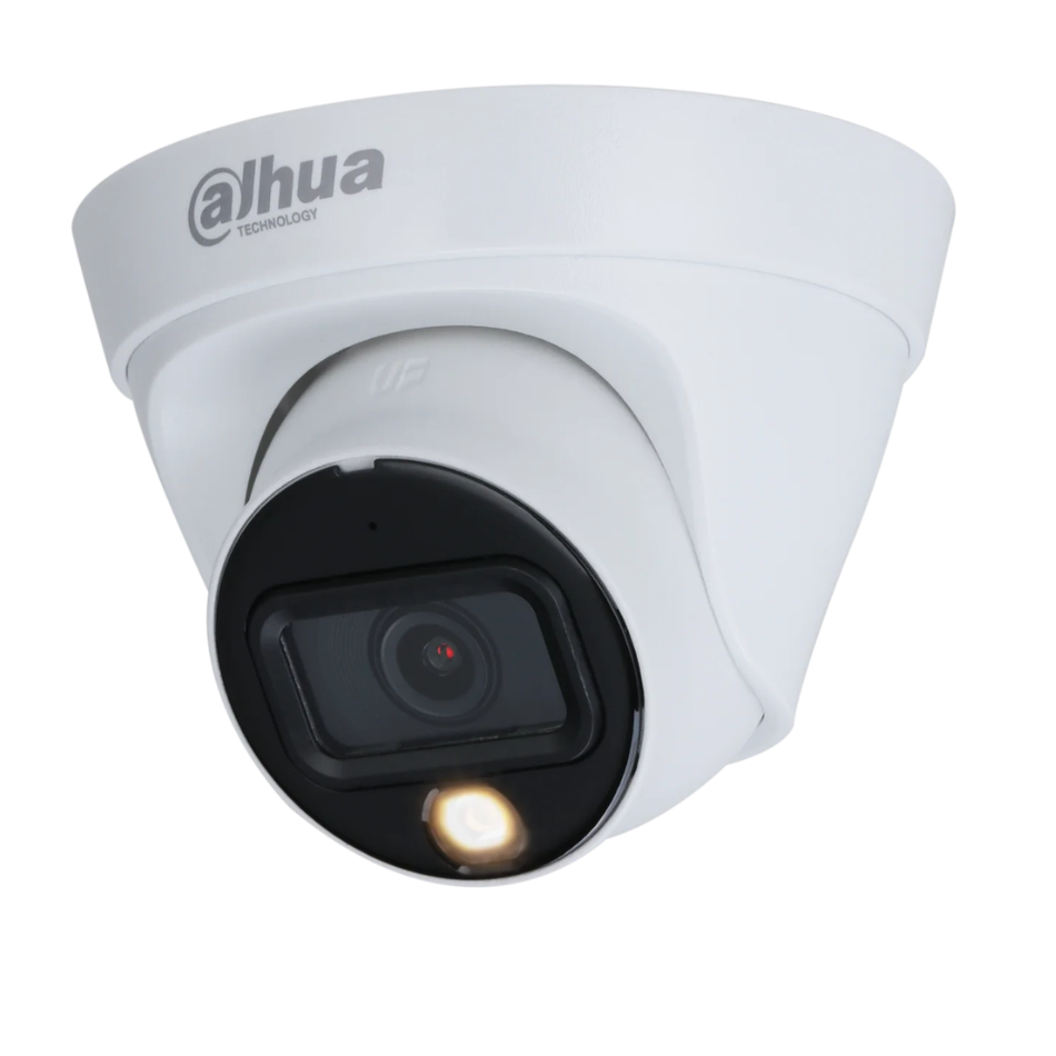 DAHUA IPC-HDW1439T1-LED-S6 CAMARA DOMO  FULL-COLOR  4.0 MP  H.265+ WDR LED 15M  IP67 PoE