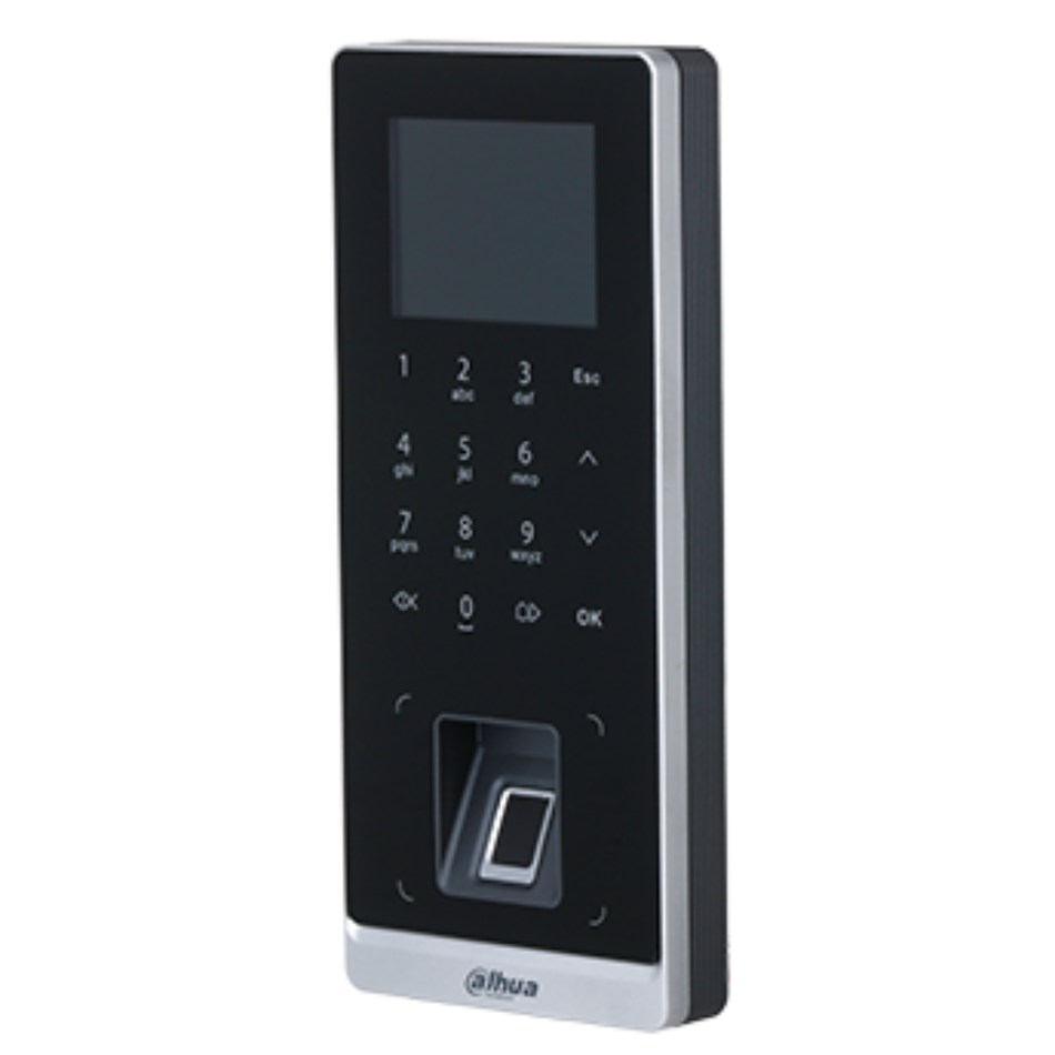 DAHUA DHI-ASI2212H-DW Control de Acceso con Huella y Tarjeta, Pantalla TFT 2.4"