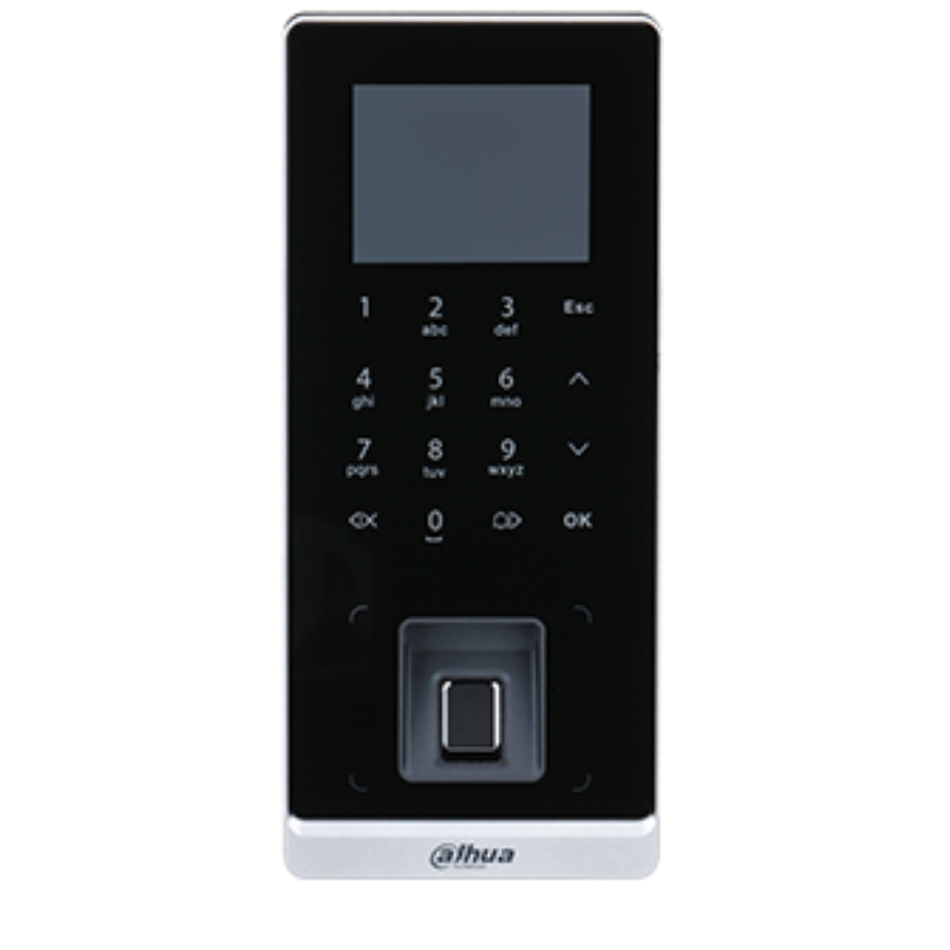 DAHUA DHI-ASI2212H-DW Control de Acceso con Huella y Tarjeta, Pantalla TFT 2.4"