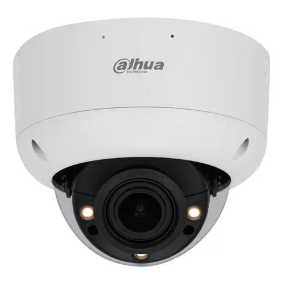 DAHUA  IPC-HDBW5449R1-ZE-LE CAMARA DOMO FULL COLOR  AI  4.0 MP  WDR 140dB  LED 40M  IP67 IK10  PoE