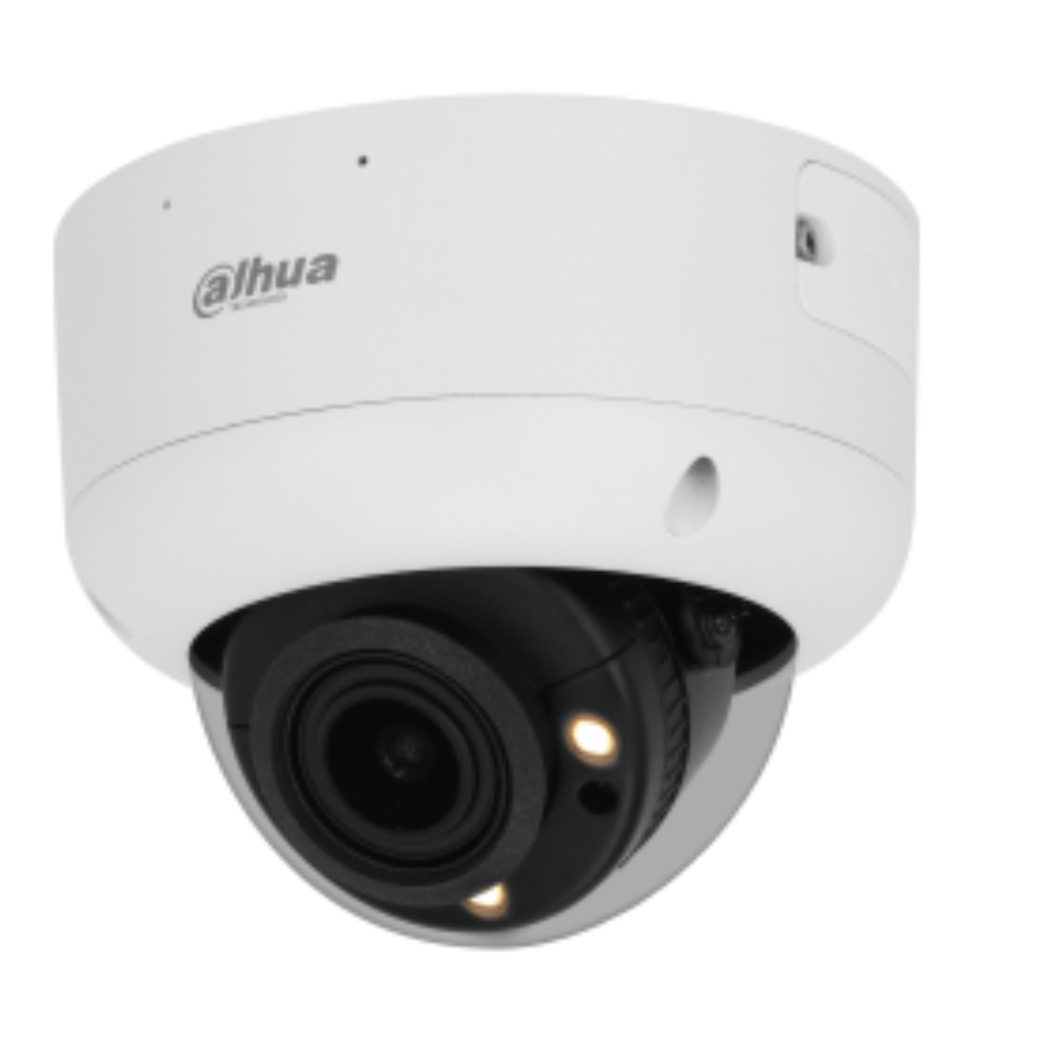 DAHUA  IPC-HDBW5449R1-ZE-LE CAMARA DOMO FULL COLOR  AI  4.0 MP  WDR 140dB  LED 40M  IP67 IK10  PoE