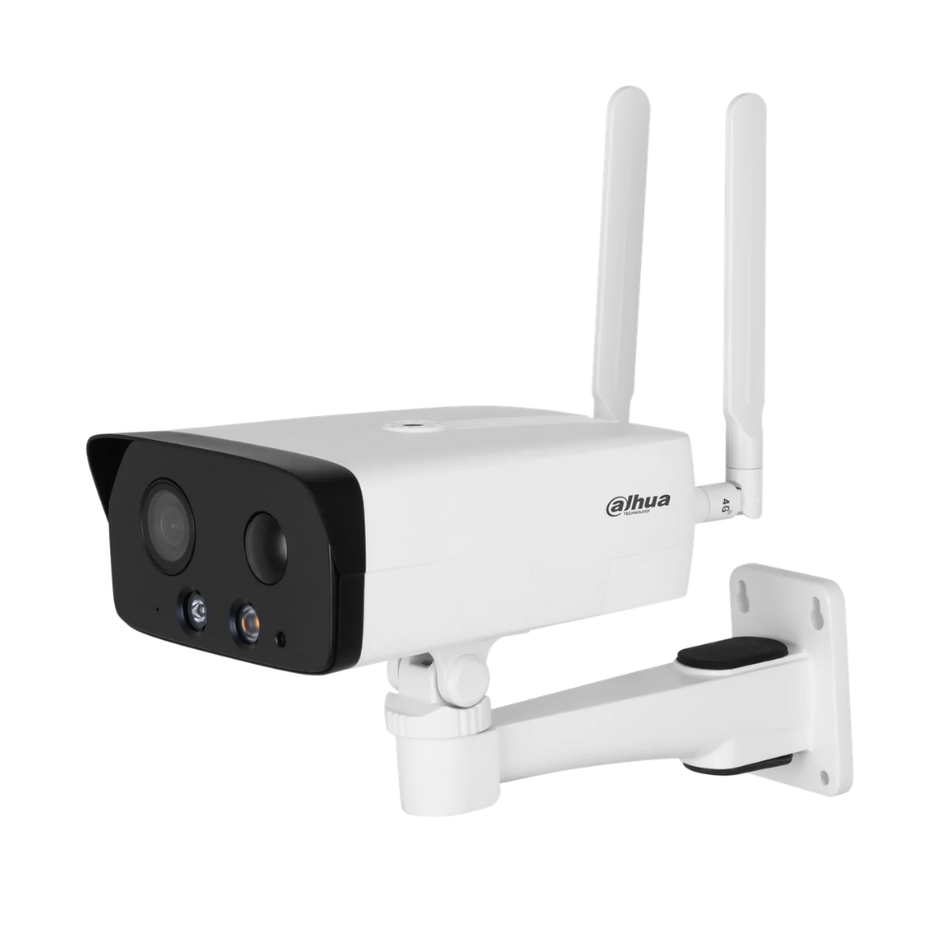 DAHUA IPC-HFW3441DG-AS-4G CAMARA BULLET 4G  WIZSENSE  4.0 MP  DUAL LIGHT WDR 120dB LED 30M / IR 50M  IP67  PoE