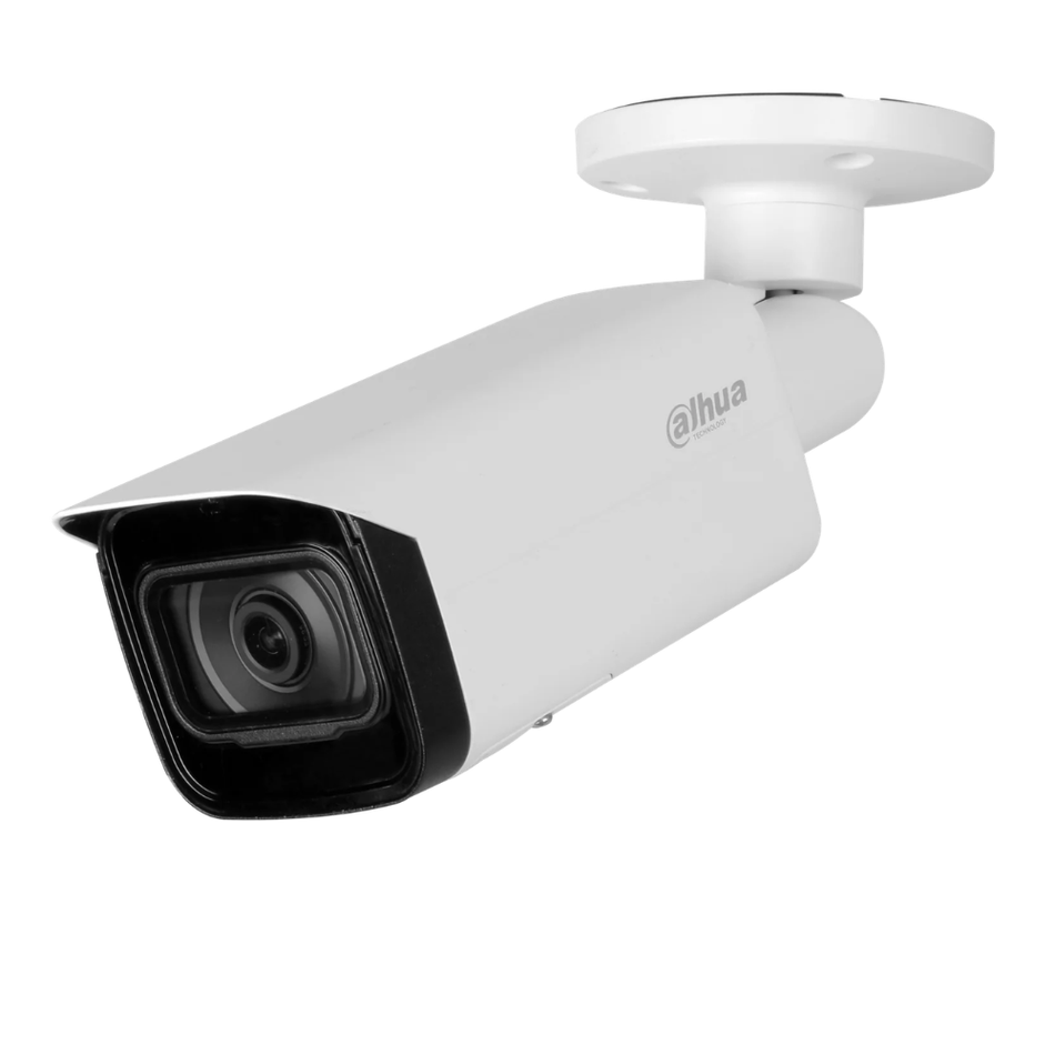 DAHUA IPC-HFW5241T-ASE CAMARA BULLET  Inteligencia Artificial  2.0 MP  WDR 120dB  IR 80M  IP67&IK10  PoE