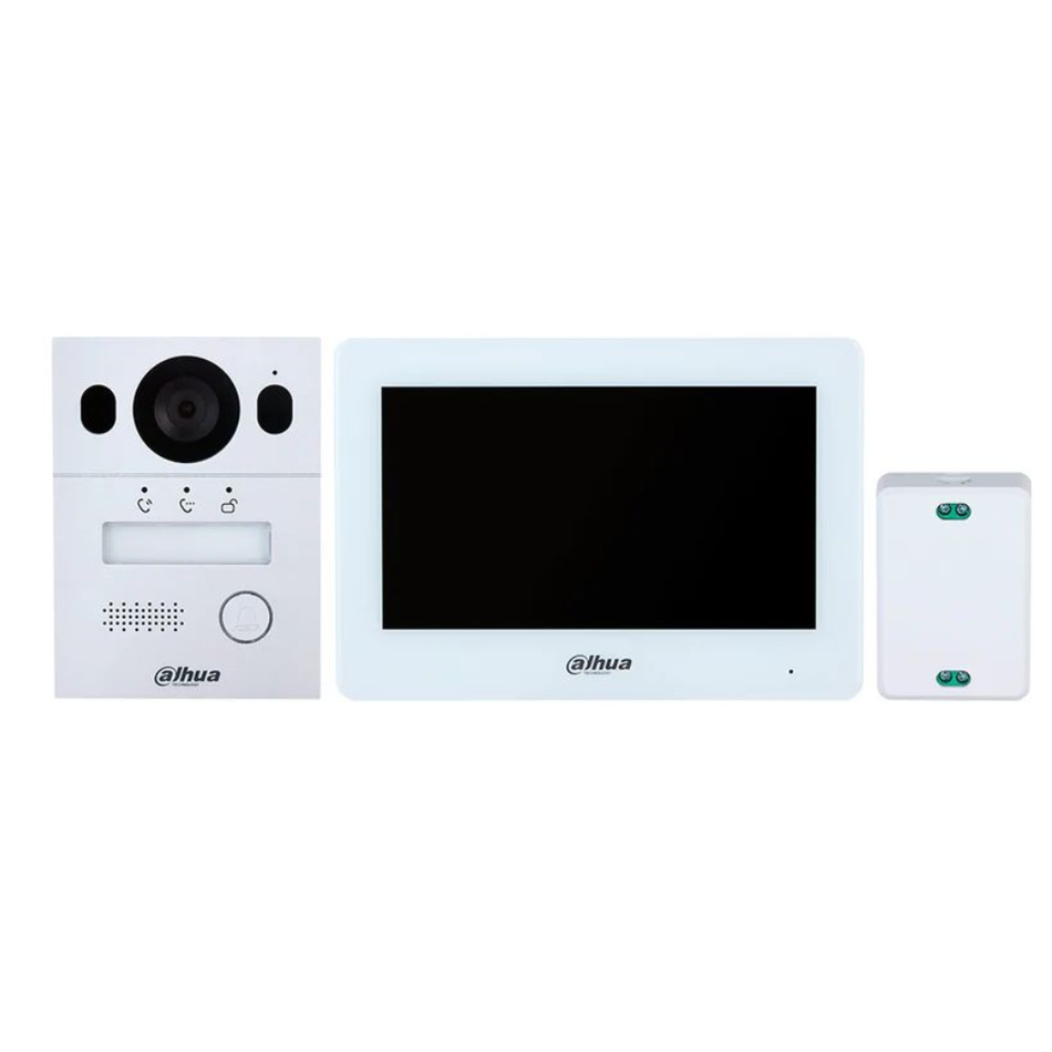 DAHUA DHI-KTX01(S) KIT VIDEOPORTERO HIBRIDO 2MP MONITOR WIFI LCD 7"