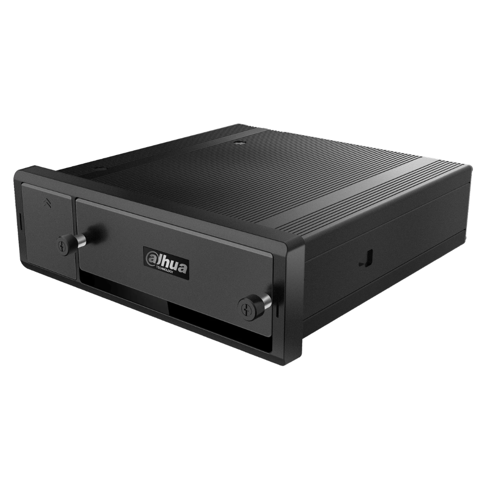 DAHUA MXVR4104-GFWI DVR MOVIL AI 4CH PENTABRIDO  H.265+  1080P  1 HDD  4+4CH IP  EN50155 • Video 4ch • Au