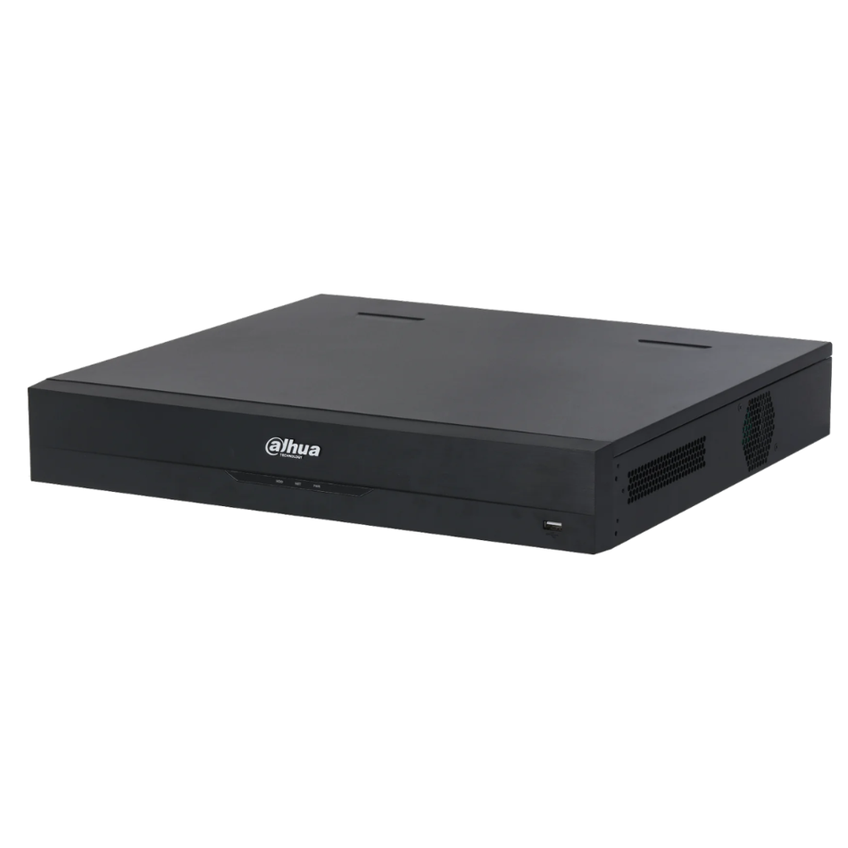 DAHUA NVR4432-16P-EI NVR 32CH AI Hasta 16MP  256Mbps  4 HDD  P2P WIZSENSE ONVIF  16 puertos PoE