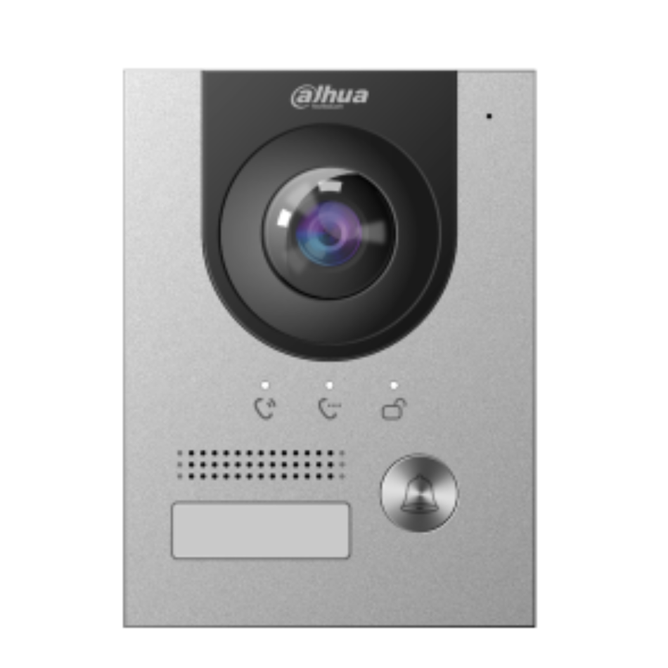 DAHUA VTO2202F-P-S2 VIDEOPORTERO FRENTE DE CALLE IP  2.0 MP  1080P  Visión Nocturna  IP65 & IK07