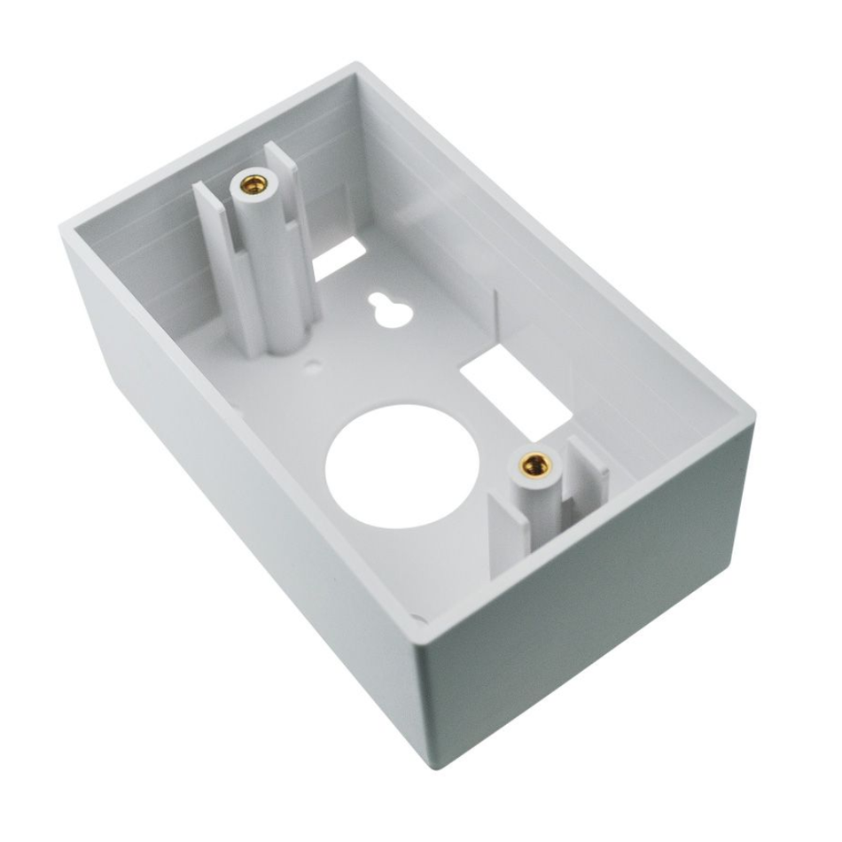 DIXON JE318/WH CAJA DE MONTAJE BLANCA DE 70X114X47mm.