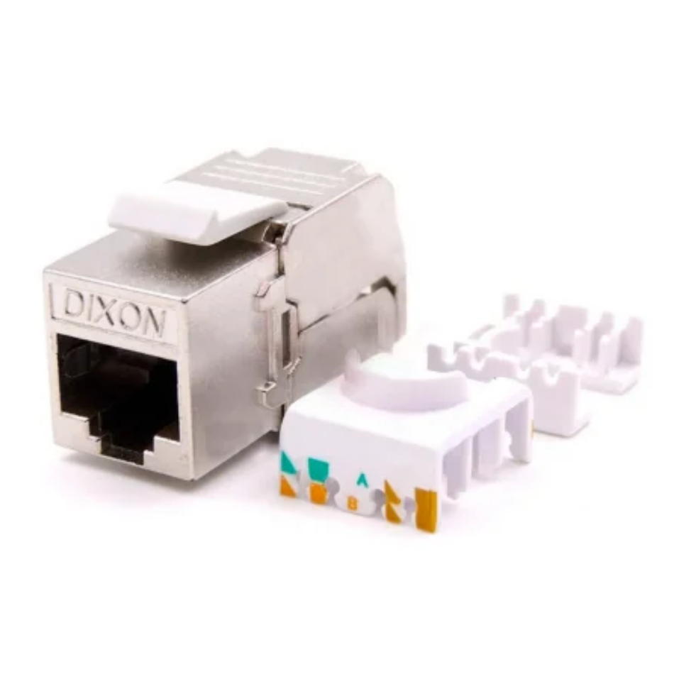 DIXON 6AKJ18F JACK RJ-45 CAT 6A APANTALLADO
