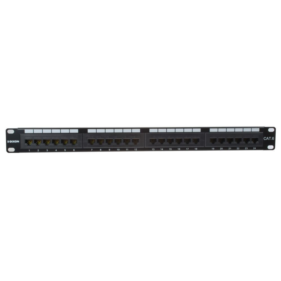 DIXON P48T-K11-C6C/BK PATCH PANEL CAT. 6 DE 48 PUERTOS TIPO 110