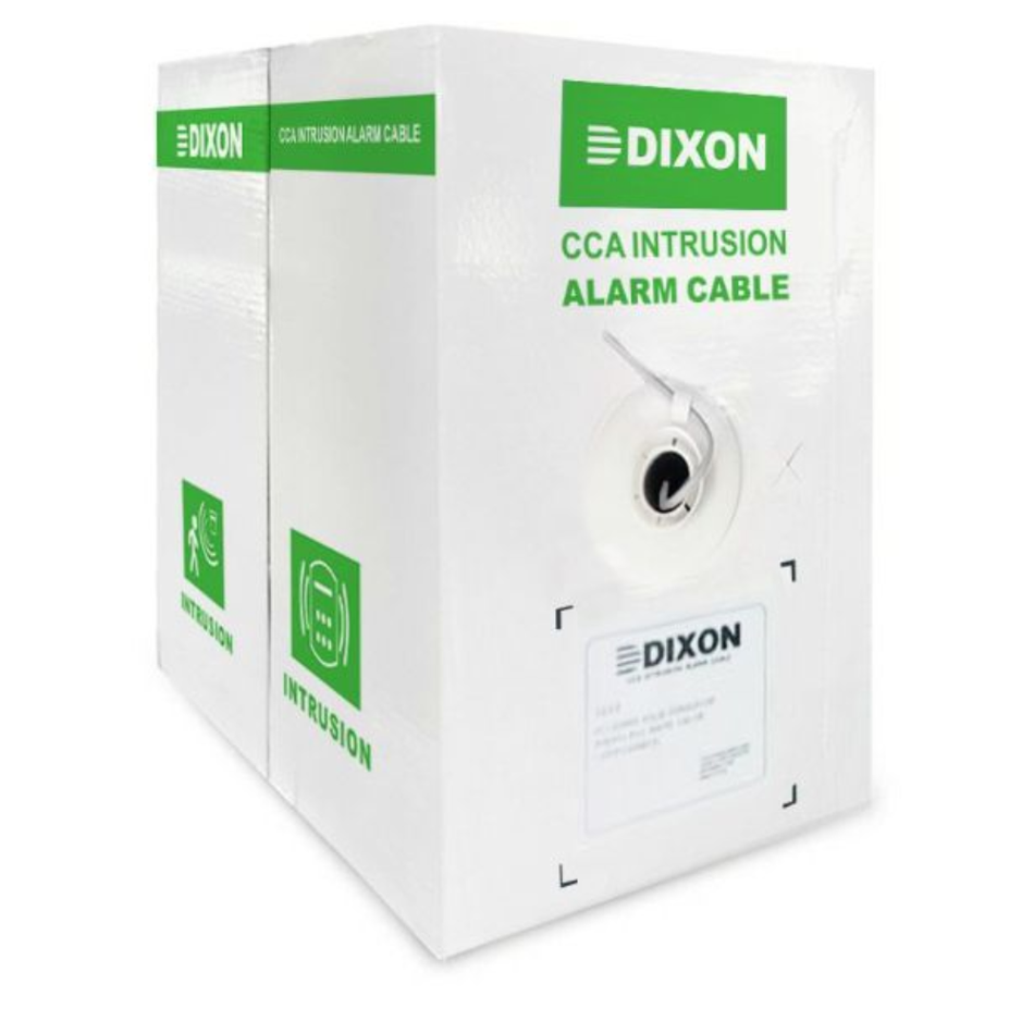 DIXON 1013 LSZH  Cable de Alarma de Intrusión CCA, 4X22 AWG, aislamiento PVC y Chaqueta LSZH