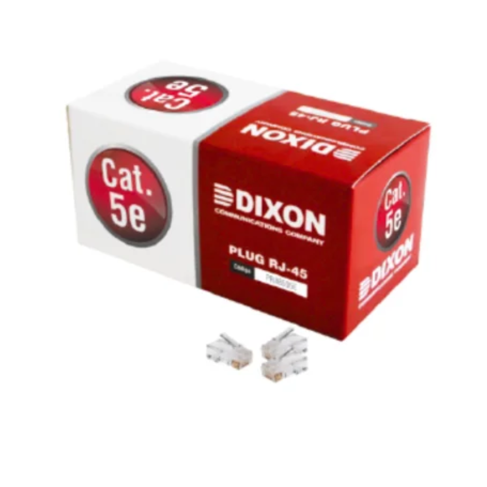 DIXON PR88505E-CN PLUG CAT. 5E x 100 UNIDS.